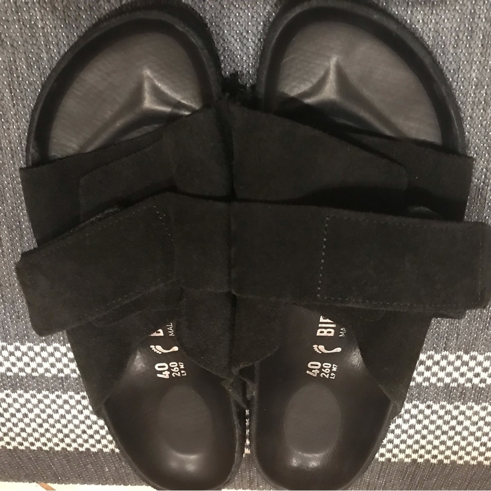 BIRKENSTOCK suede sandals MADE IN GERMANY size L 9 M7 euro 40